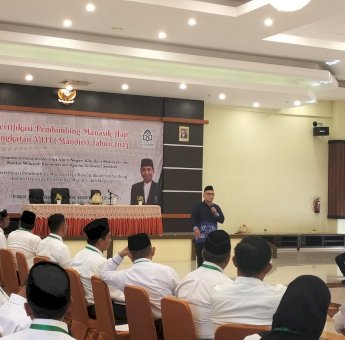 Kasubdit Bimbingan Jemaah Haji dan Dirjen PHU Narasumber di SPMH Angkatan VIII