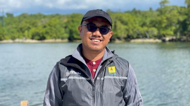 Manager PLN Wangi-Wangi, Muhammad Ryan Hidayat Yamin. (Istimewa)