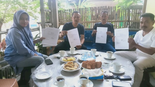 Sejumlah Bakal Caleg PAN Kabupaten Sinjai mengundurkan diri beberapa waktu lalu karena kecewa. (Istimewa)