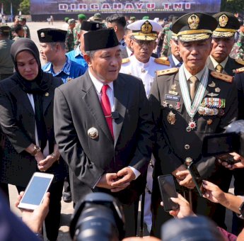 78 Tahun TNI, Bahtiar Baharuddin: TNI Hebat dan Kuat