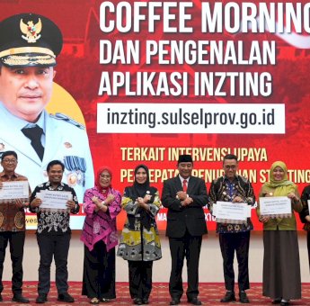 Pj Gubernur Sulsel Harap Inzting Stunting Jadi Aplikasi Nasional