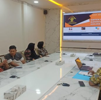Tim Kanwil Kemenkumham Sulsel Hadirkan Sistem Informasi Konsultasi Hukum Online