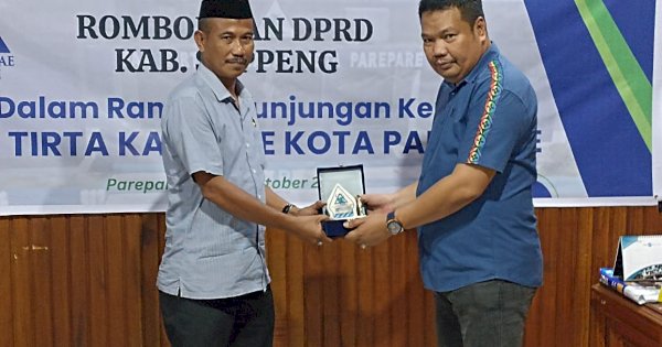 PAM Tirta Karajae Parepare Terima Kunker DPRD Soppeng, Nilai Mampu Maksimalkan Sumber Air di Musim Kemarau