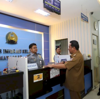 Ciptakan Banyak Inovasi, Pj Gubernur Bahtiar Apresiasi Pelayanan Kantor Imigrasi Kelas I TPI Makassar