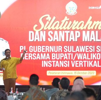 Pj Gubernur Bahtiar Silaturahmi dengan Bupati – Wali Kota dan Instansi Vertikal di Sulsel