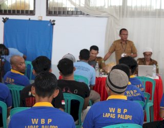 Lapas Palopo Bersama Disdukcapil Maksimalkan Perekaman e-KTP Bagi Warga Binaan