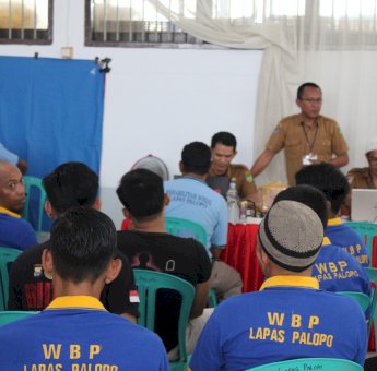 Lapas Palopo Bersama Disdukcapil Maksimalkan Perekaman e-KTP Bagi Warga Binaan