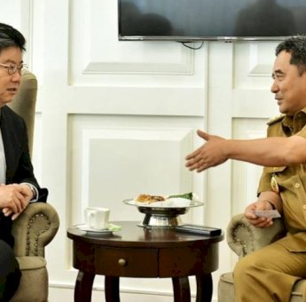 Pj Gubernur Sulsel – Konjen Jepang Bahas Potensi Budidaya Pisang dan Ayam Ketawa