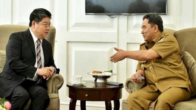 Pj Gubernur Sulsel &#8211; Konjen Jepang Bahas Potensi Budidaya Pisang dan Ayam Ketawa