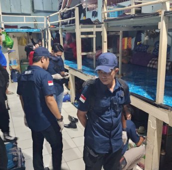 Komitmen Bersihkan Hunian WBP Dari Narkotika, Lapas Samarinda Lepas Anjing Pelacak