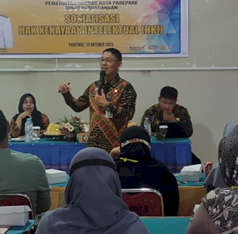 Kemenkumham Sulsel Dorong Kemajuan Pelaku IKM Parepare Lewat Peningkatan Kekayaan Intelektual