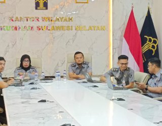 Optimalkan Pengelolaan Keuangan, Kanwil Kemenkumham Sulsel Ikut Exit dan Entry Meeting BPK RI
