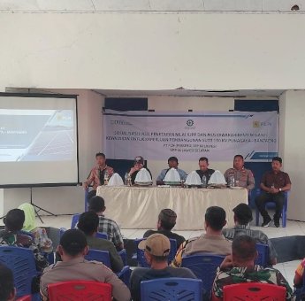 PLN Sosialisasikan Bentuk Ganti Kewajaran Pembebasan Lahan Pembangunan SUTT 150 kV Punagaya-Bantaeng