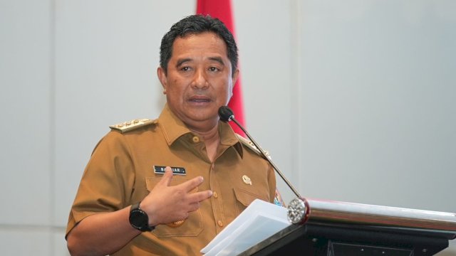 Pj Gubernur Sulsel, Bahtiar Baharuddin. (Istimewa)
