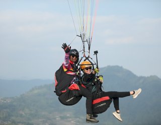Eksplorasi Paralayang di Rongkong, Indah Putri Indriani Dorong Sport Tourism