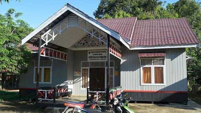 Kantor Desa Tukung Rutan, Kabupaten Kutai Kartanegara. (Istimewa)