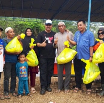 Kibar Bendera Start oleh Bupati Kukar di Latber Trail Game Bensamar