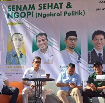 Momen Milad ke-57, MW KAHMI Sulsel Bedah Kekuatan dan Gagasan Para Capres