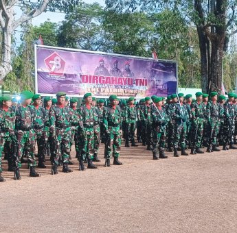Jadi Irup Peringatan HUT TNI Ke-78, Dandim 1405 Parepare Hastiar Hatta : Tindakan Kecil Berdampak untuk Institusi