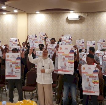 Jelang Pileg 2024, Aisyah Tiar Arsyad Bekali Timnya di Wilayah Ajatappareng