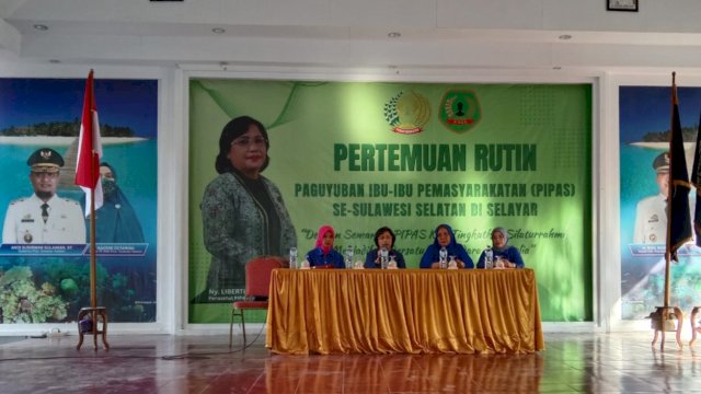 Pertemuan rutin PIPAS Sulsel kembali dilaksanakan dengan mengambil lokasi di Rutan Selayar, Minggu, (15/10). (Dok. Humas Kanwil Kemenkumham Sulsel)