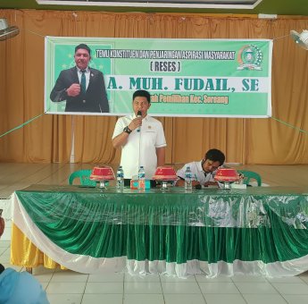 Legislator PKB Parepare Andi Fudail Jaring Aspirasi Warga Soreang, Paparkan Capaian Realisasi Reses