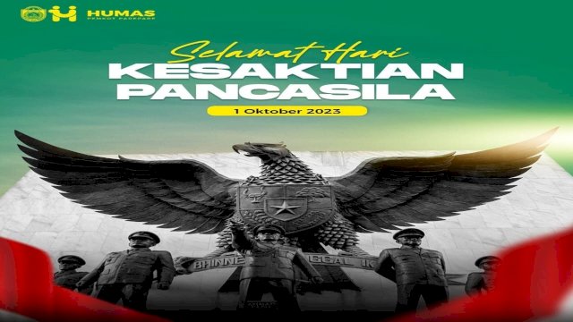 Pemerintah Kota Parepare Ucapkan Selamat Hari Kesaktian Pancasila