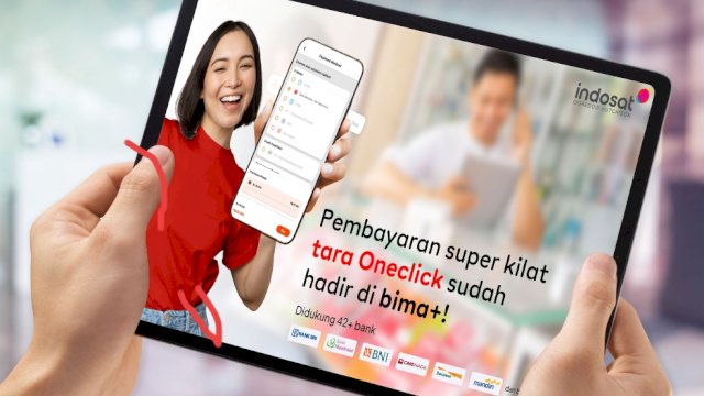 Indosat Ooredoo Hutchison (IOH) dan Setara Networks (Tara) berkolaborasi meluncurkan fitur transaksi instan tanpa biaya tambahan. (Dok. IOH)