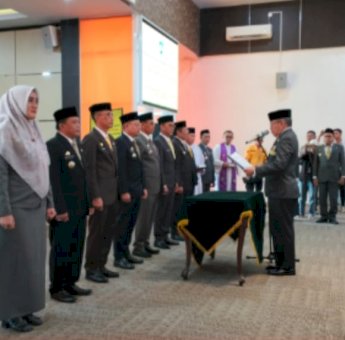 Wali Kota Parepare Taufan Pawe Lantik 10 Pejabat Tinggi Pratama