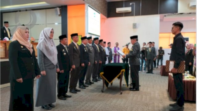 Wali Kota Parepare Taufan Pawe Lantik 10 Pejabat Tinggi Pratama