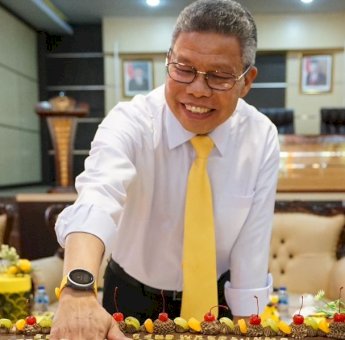 Wali Kota Parepare Taufan Pawe Syukuran Momen Terkahir Menjabat 2 Priode Diusianya Ke 58 Tahun
