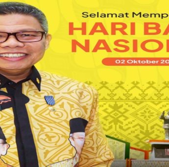 Wali Kota Parepare Taufan Pawe Ucapkan Peringatan Hari Batik Nasional