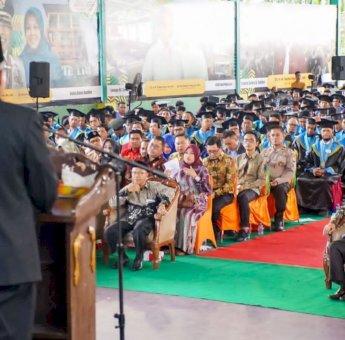 Wali Kota Taufan Pawe Bangga Hadiri Rapat Senat Terbuka Wisuda Sarjana Universitas Muhammadiyah Parepare