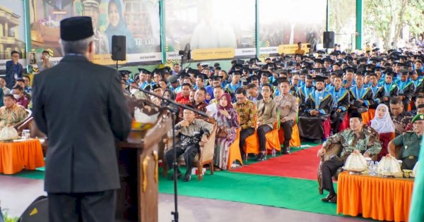 Wali Kota Taufan Pawe Bangga Hadiri Rapat Senat Terbuka Wisuda Sarjana Universitas Muhammadiyah Parepare