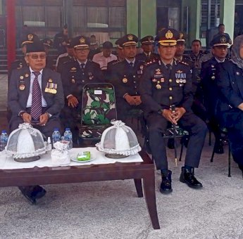 Wali Kota Taufan Pawe Hadiri Upacara Peringatan HUT TNI ke-78 di Kodim 1405 Parepare