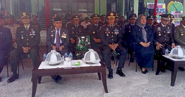 Wali Kota Taufan Pawe Hadiri Upacara Peringatan HUT TNI ke-78 di Kodim 1405 Parepare