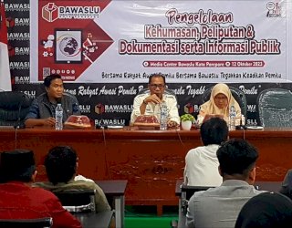 Di Hadapan Panwascam se-Kota Parepare, Mardiana: Pemahaman Kehumasan Penting bagi Pengawas Pemilu