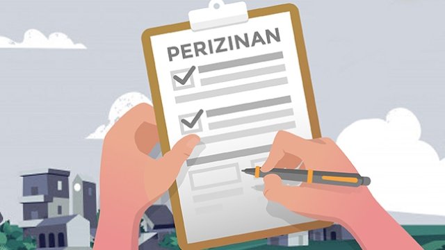 Ilustrasi aplikasi perizinan. (Dok. Istimewa)