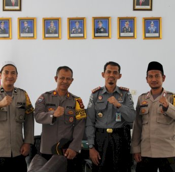 Lapas Palopo Gandeng Satbinmas Polres Sosialisasikan Pemilu Netral dan Damai
