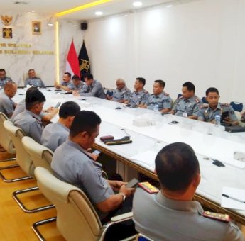 Kanwil Kemenkumham Sulsel Gandeng BSK Hukum dan HAM Susun Instrumen Indeks Kualitas Layanan Kesekretariatan