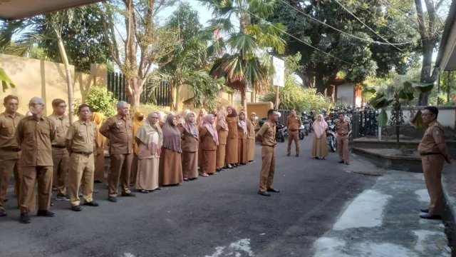 Bappeda Parepare Lakukan Apel Senin Pagi, Rutin Digelar Tiap Senin