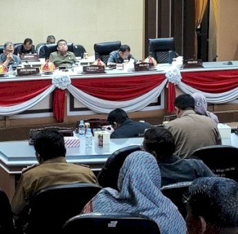 DPRD Parepare Gelar Paripurna Sepakati Dua Ranpeda jadi Peda