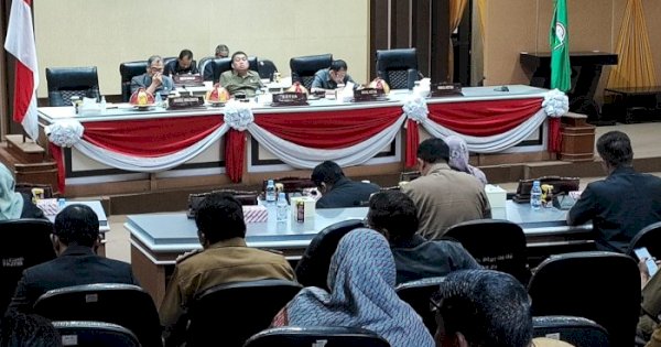 DPRD Parepare Gelar Paripurna Sepakati Dua Ranpeda jadi Peda