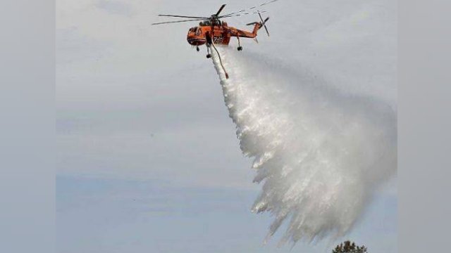 Bom Air menggunakan Helikopter. (Istimewa)