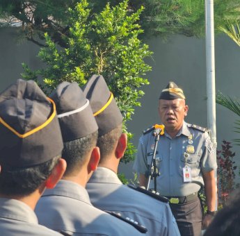 Jaya Saputra Ajak Pegawai Kemenkumham Sulsel Disiplin dan Pacu Target Kinerja