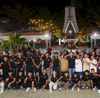 Pj Gubernur Sulsel Lepas dan Doakan PSM Makassar Jadi Juara Liga 1