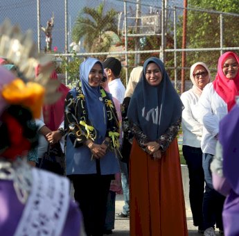 Antusias Sambut Kedatangan Sofha Marwah, Bupati Luwu Utara Siap Kawal Program PKK Sulsel