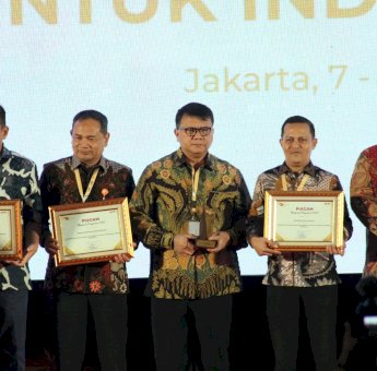 Peroleh Nilai 95,77, Kemenkumham Raih Penghargaan Terbaik I ITKP di Anugerah Pengadaan 2023