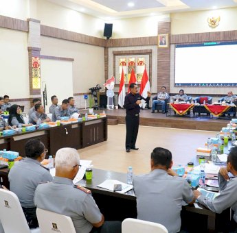 Kakanwil Kemenkumham Sulsel Dorong Pengelola Keuangan Percepat Pelaksanaan Anggaran Akhir Tahun