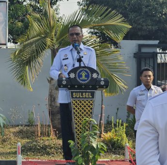Jajaran Pegawai Kanwil Kemenkumhan Sulsel Peringati Hari Pahlawan